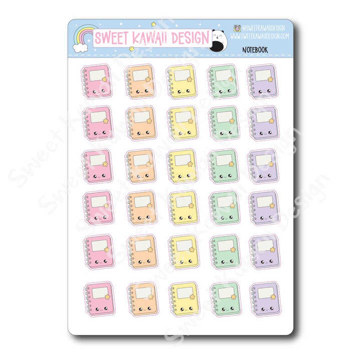 Kawaii Notebook Stickers