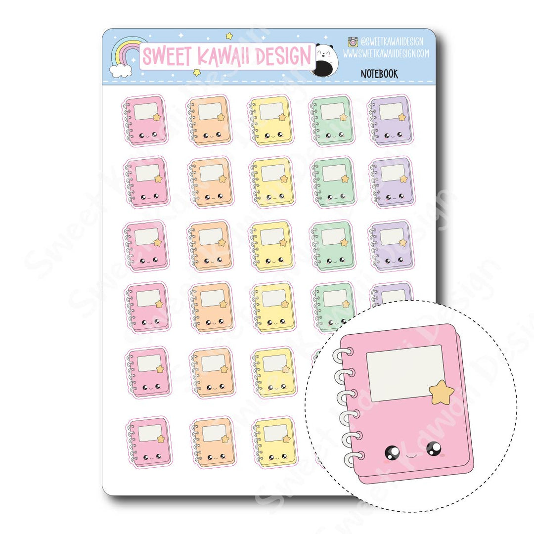 Kawaii Notebook Stickers