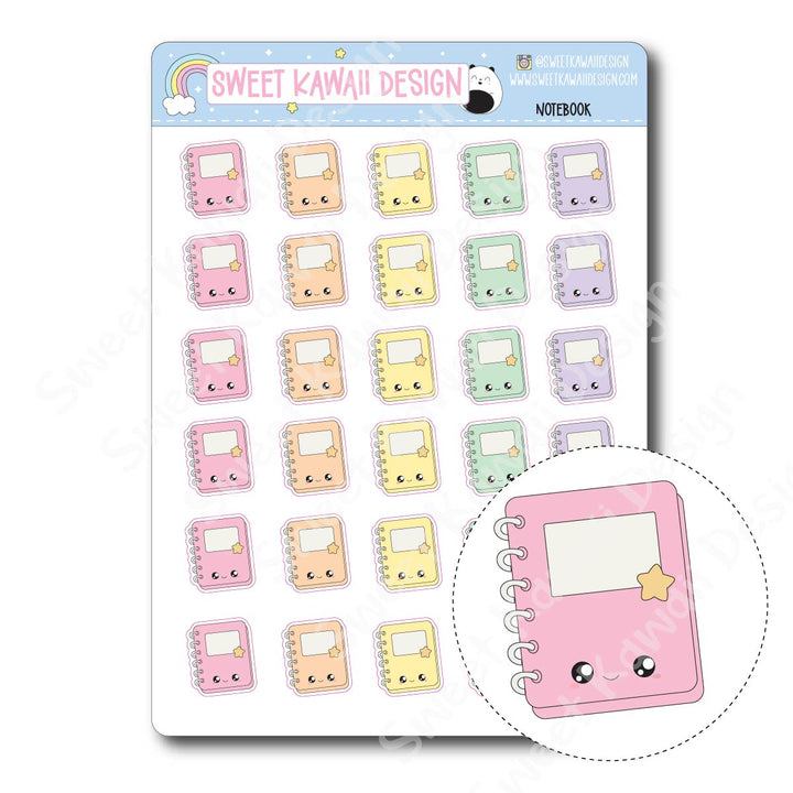Kawaii Notebook Stickers