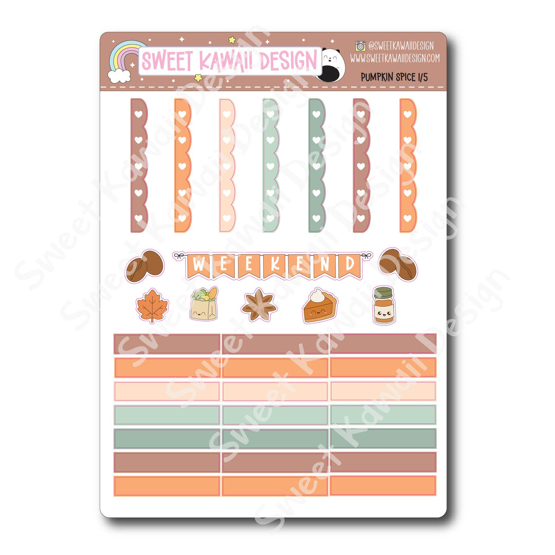 Weekly Kit - Pumpkin Spice Latte - SIZE OPTIONS AVAILABLE