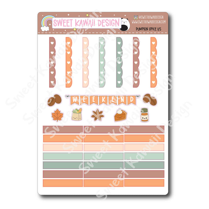 Weekly Kit - Pumpkin Spice Latte - SIZE OPTIONS AVAILABLE