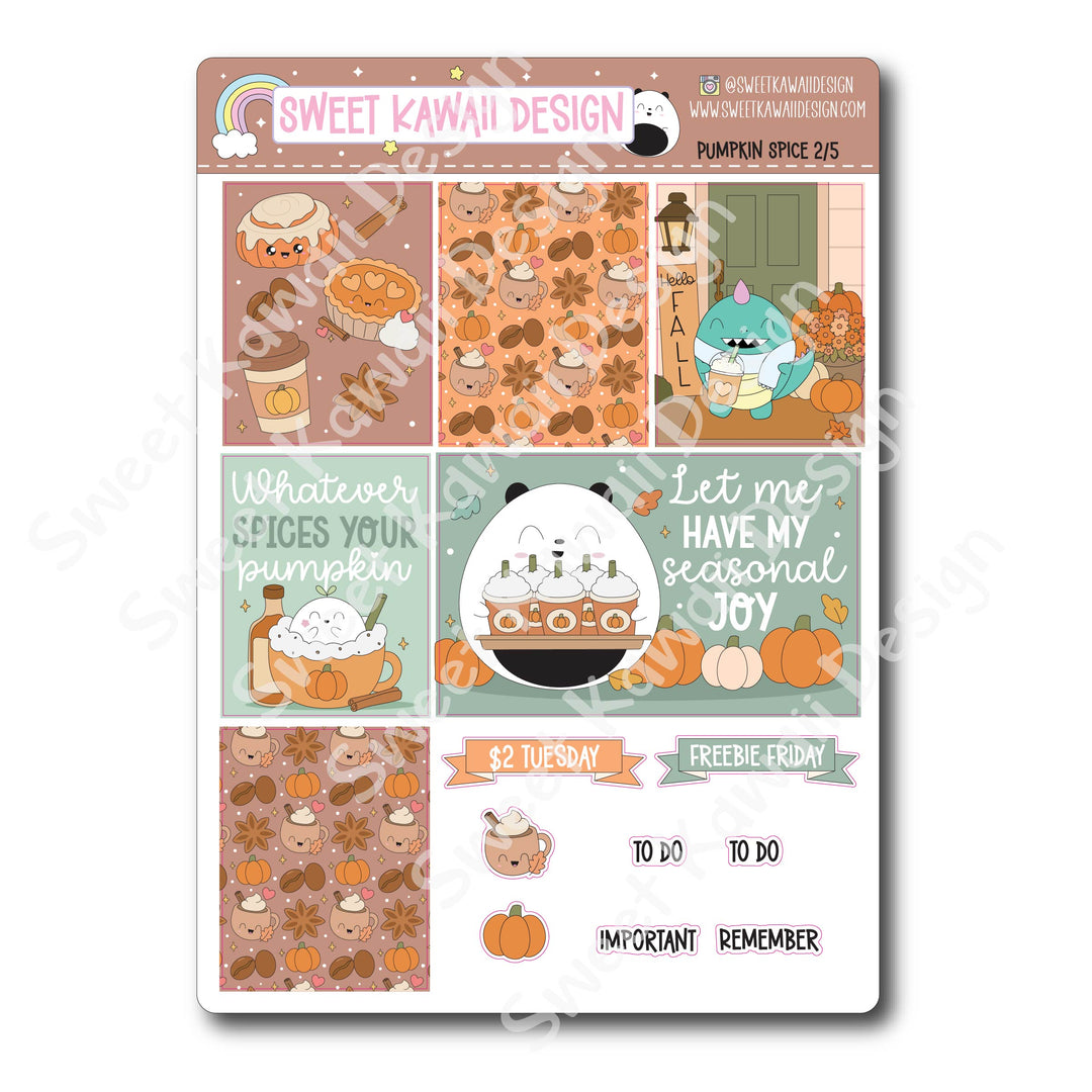 Weekly Kit - Pumpkin Spice Latte - SIZE OPTIONS AVAILABLE