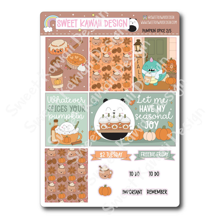Weekly Kit - Pumpkin Spice Latte - SIZE OPTIONS AVAILABLE