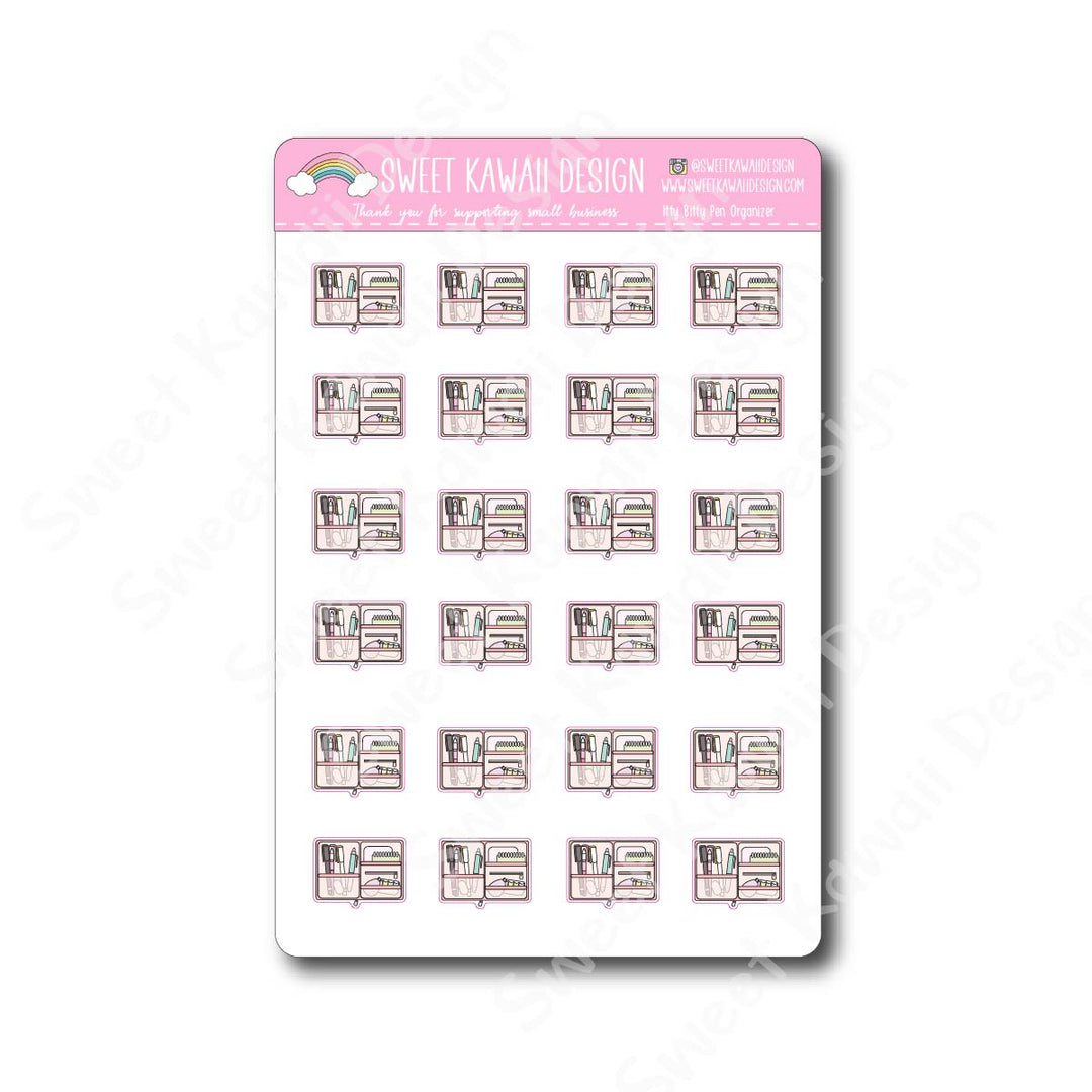 Kawaii Pen Organizer Stickers
