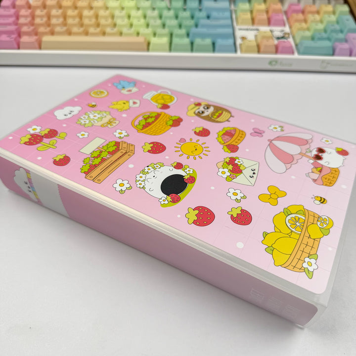 6x9 Large Sticker Album - Strawberry Delight