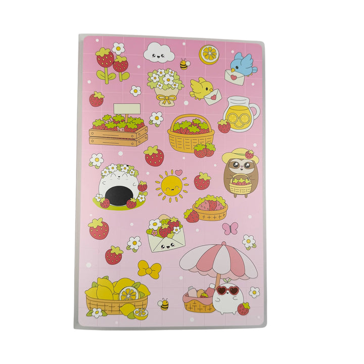 6x9 Large Sticker Album - Strawberry Delight