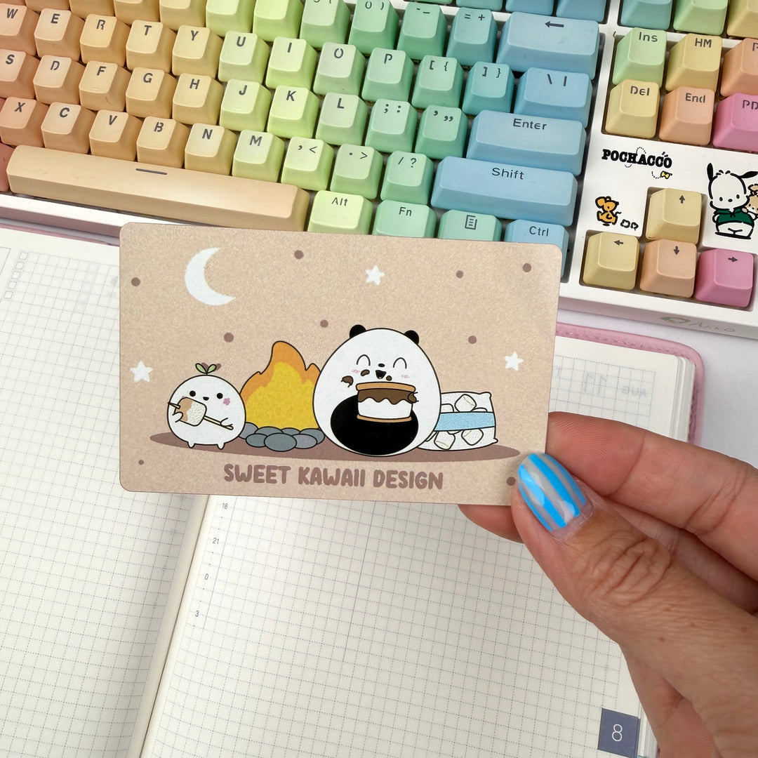 Metal Washi Card - S’mores - Better Together