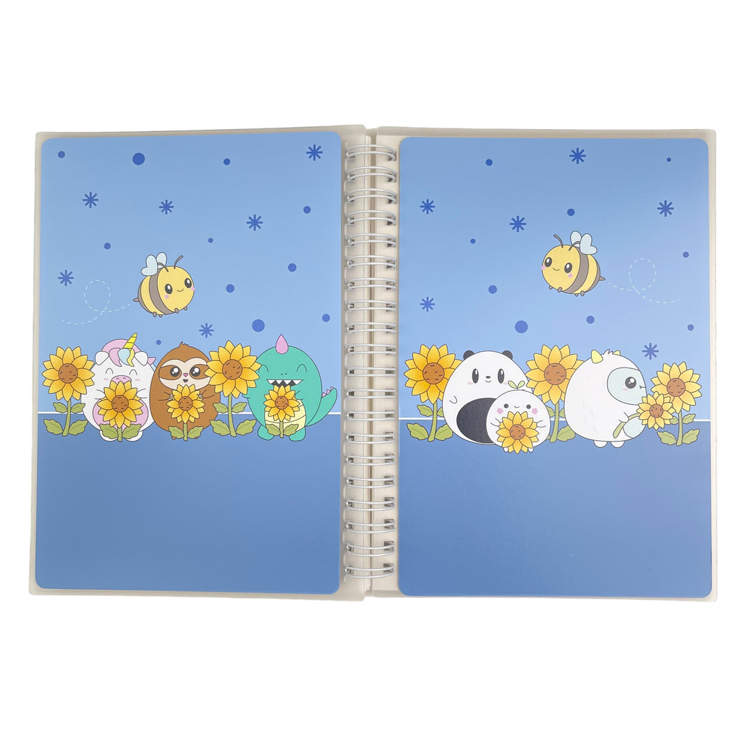SKD 5x7 Reusable Sticker Book - Sunflower Critters
