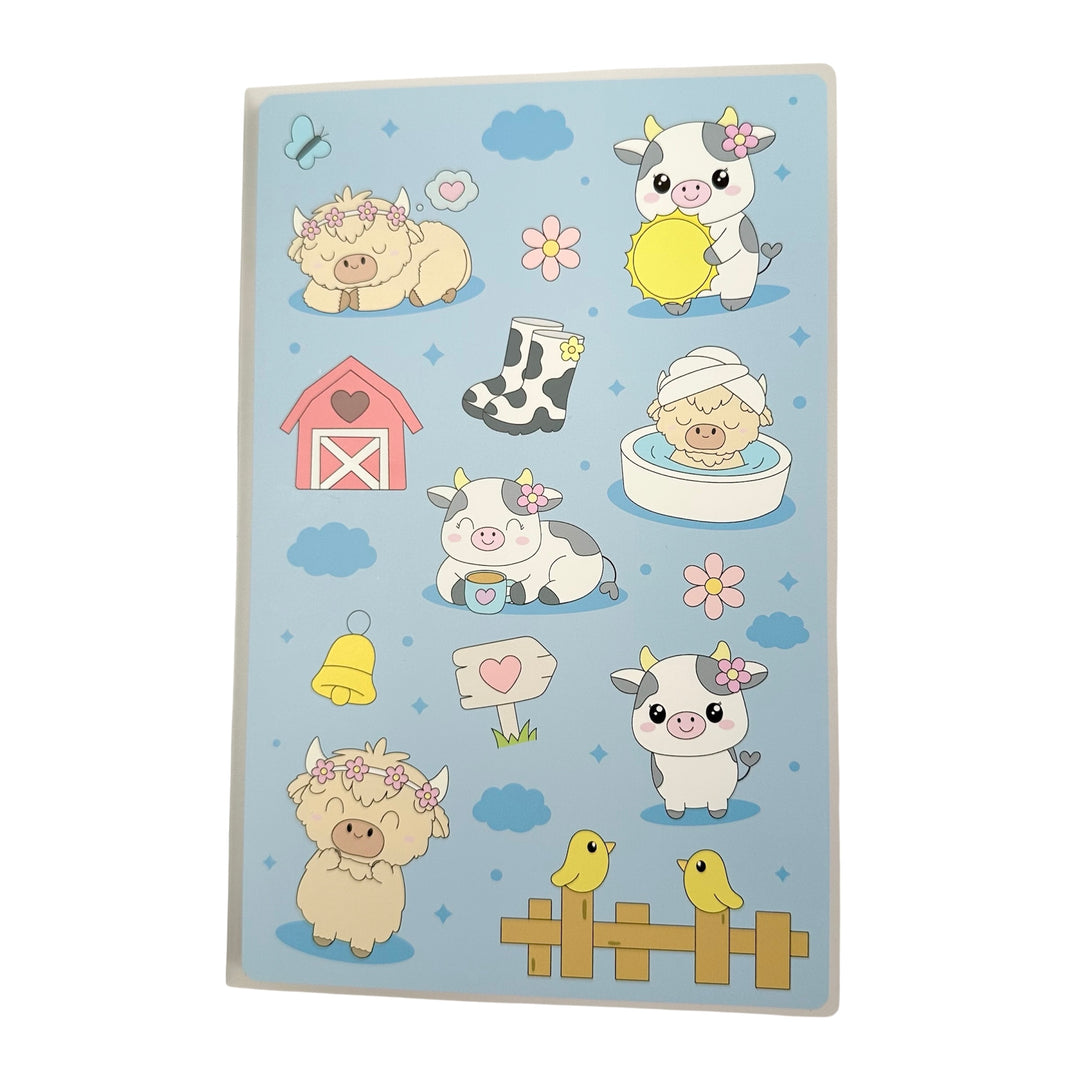 6x9 Large Sticker Album - Barnyard Besties
