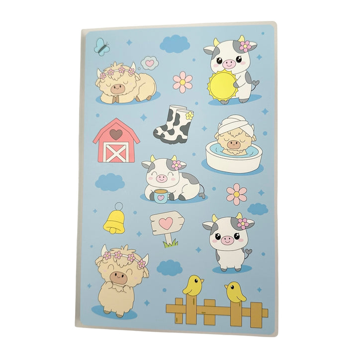 6x9 Large Sticker Album - Barnyard Besties