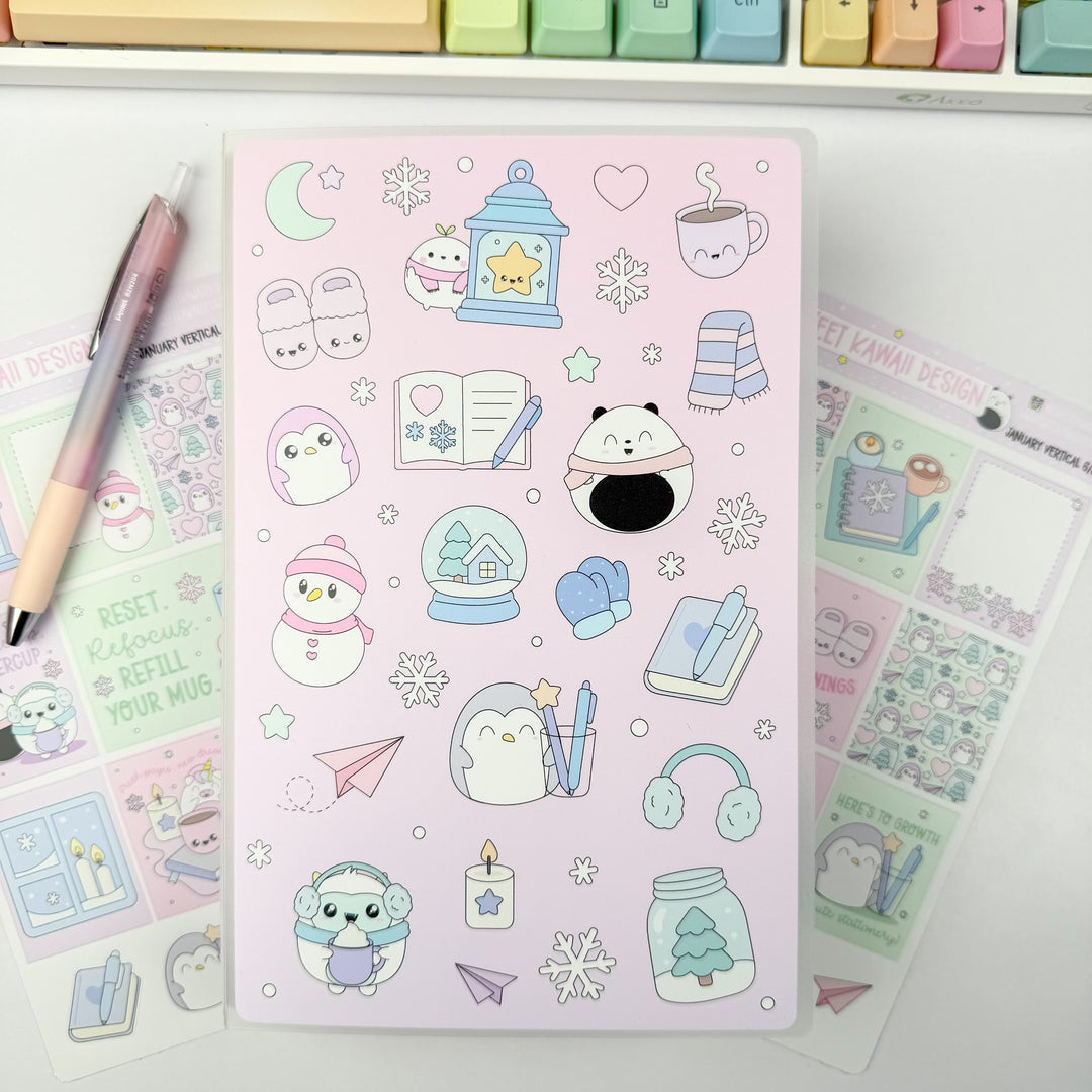 6x9 Large Sticker Album - Winter Wonderland