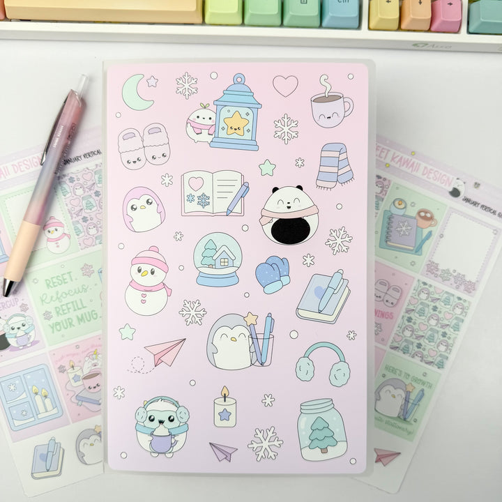6x9 Large Sticker Album - Winter Wonderland