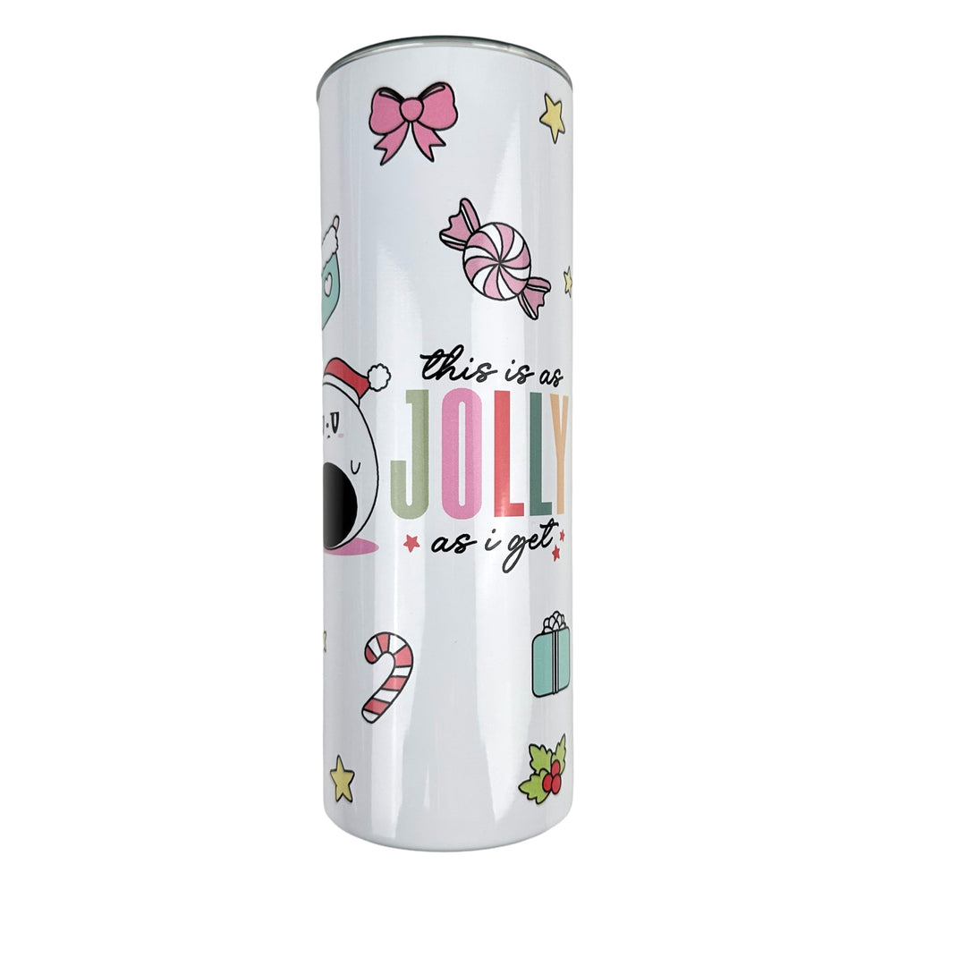 20oz Skinny Insulated Tumbler - Jolly