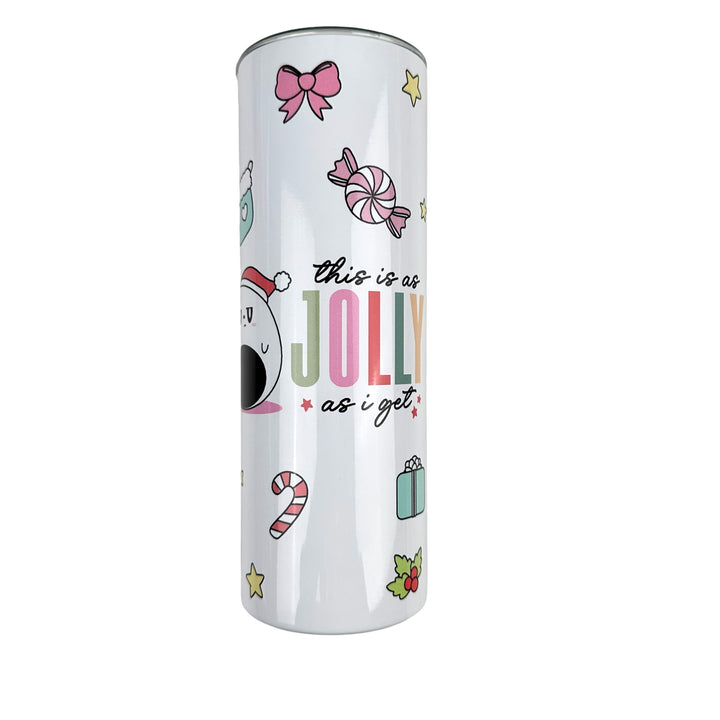 20oz Skinny Insulated Tumbler - Jolly
