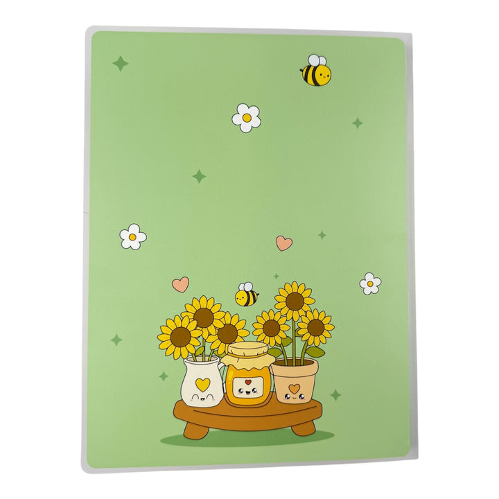 Medium (5x7) Sticker Storage Album - Sunflowers