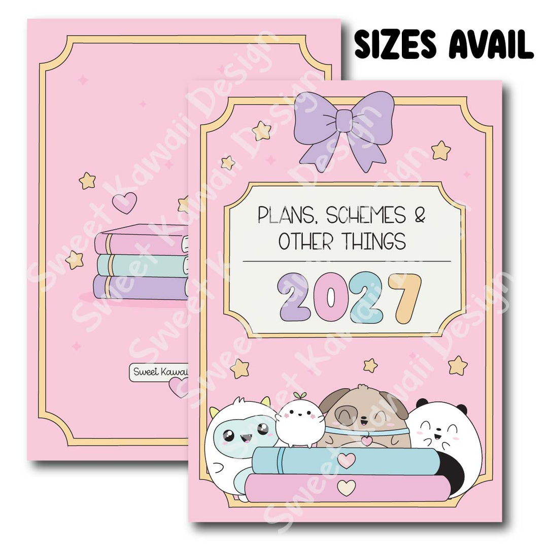Planner Cover Stickers Colors and Sizes Available - Planner, Schemes & Other Things