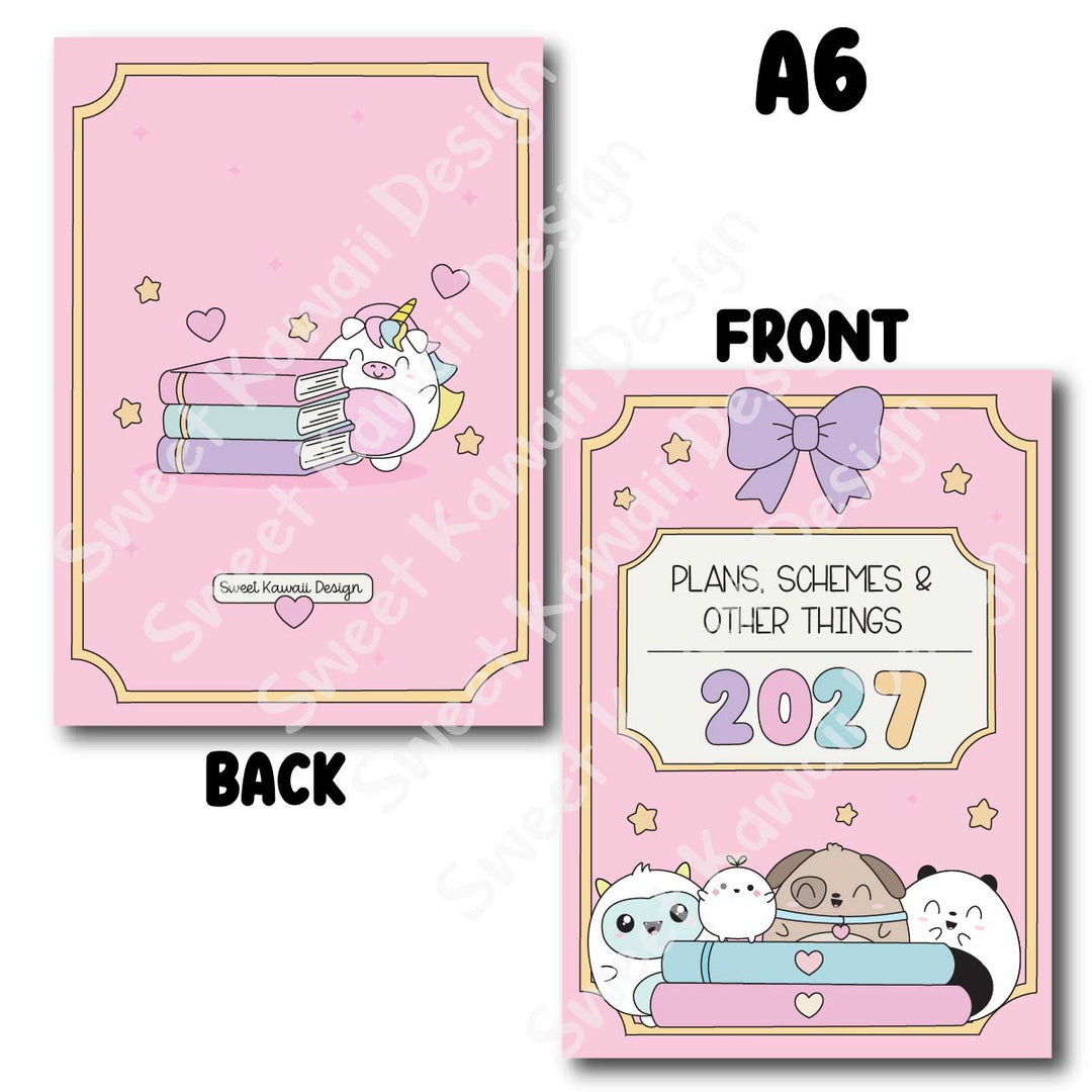 Planner Cover Stickers Colors and Sizes Available - Planner, Schemes & Other Things