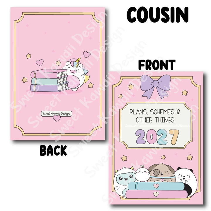 Planner Cover Stickers Colors and Sizes Available - Planner, Schemes & Other Things