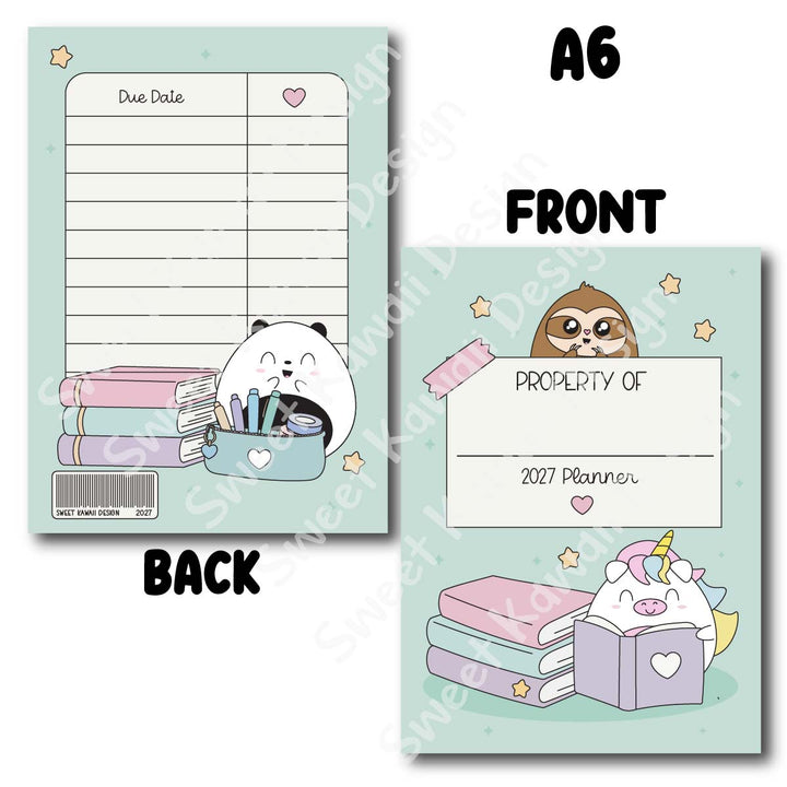 Planner Cover Stickers Colors and Sizes Available - Property of…