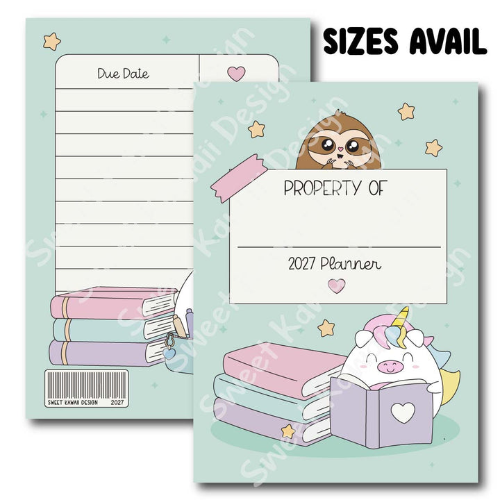 Planner Cover Stickers Colors and Sizes Available - Property of…