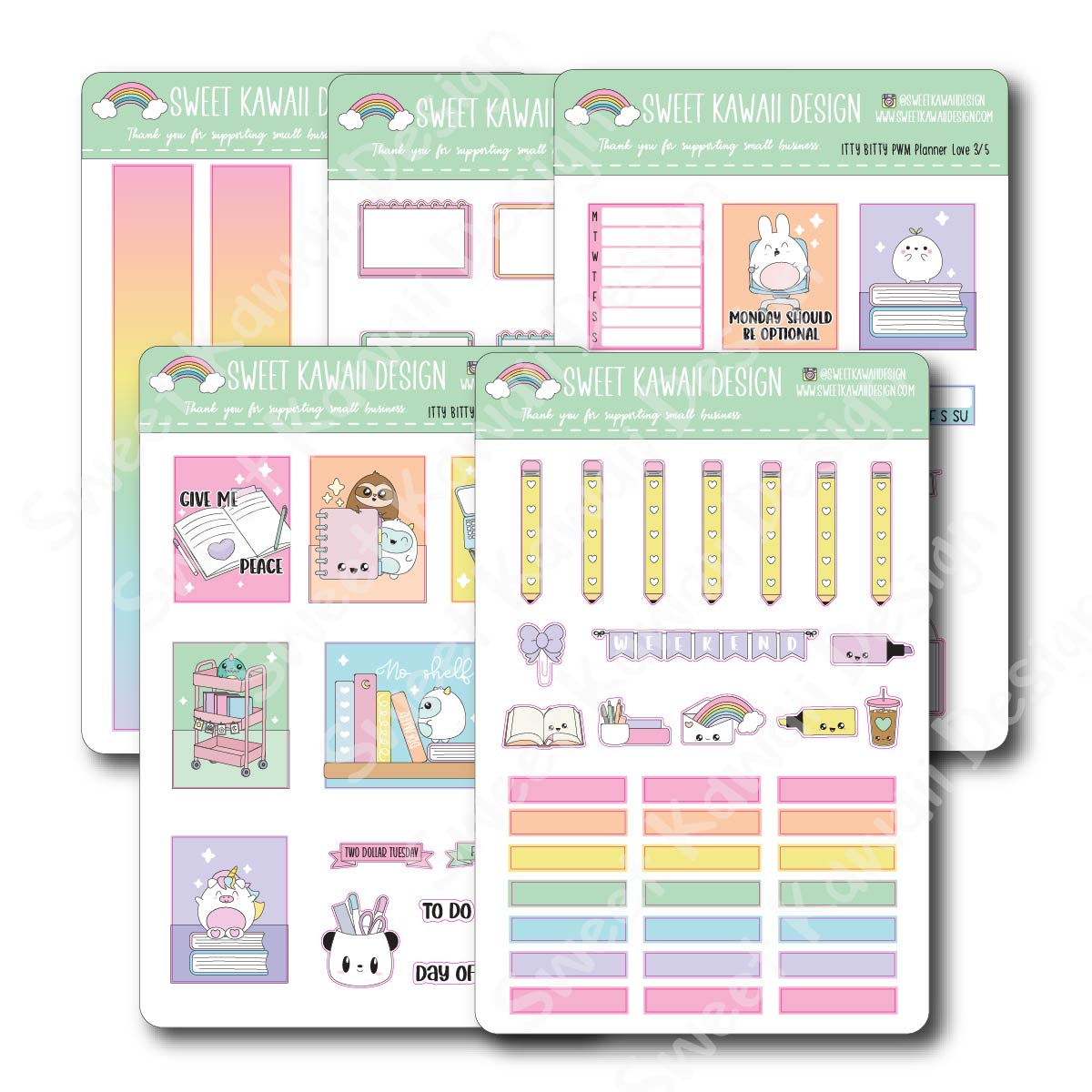Weekly Kit  - Planner Love 23 ITTY BITTY