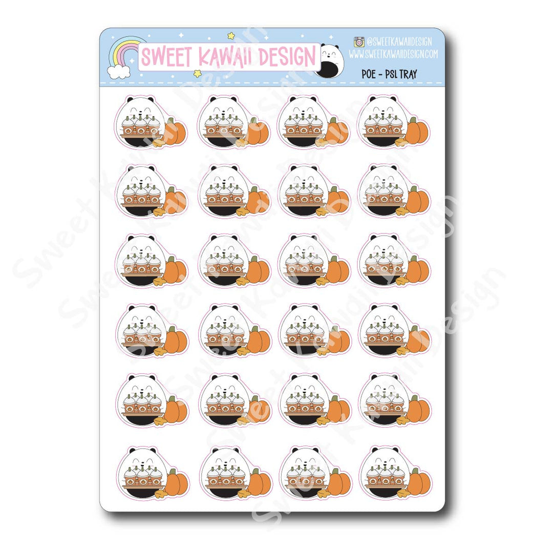 Kawaii Poe stickers - PSL Tray