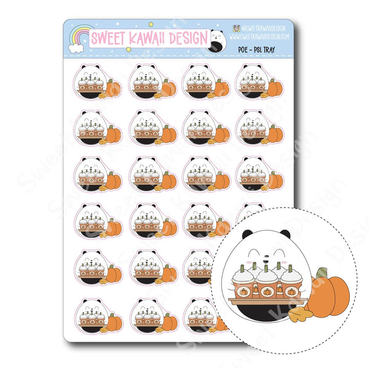 Kawaii Poe stickers - PSL Tray