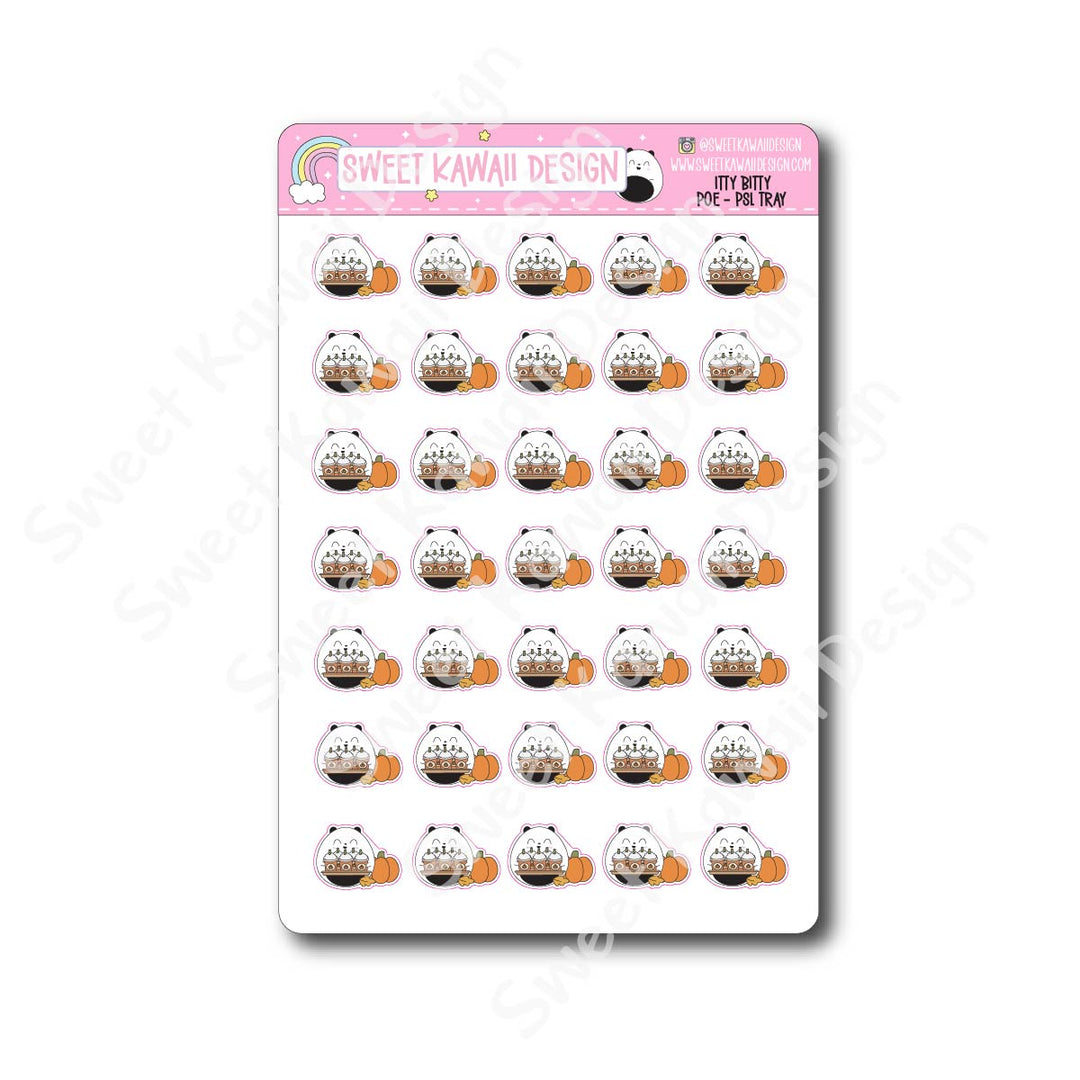 Kawaii Poe stickers - PSL Tray