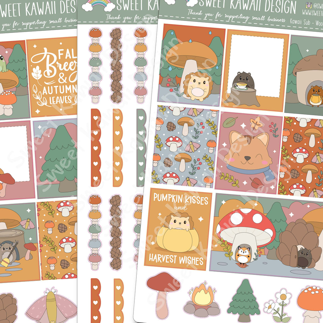 Kawaii Kit - Woodland Village - SINGLE PURCHASE