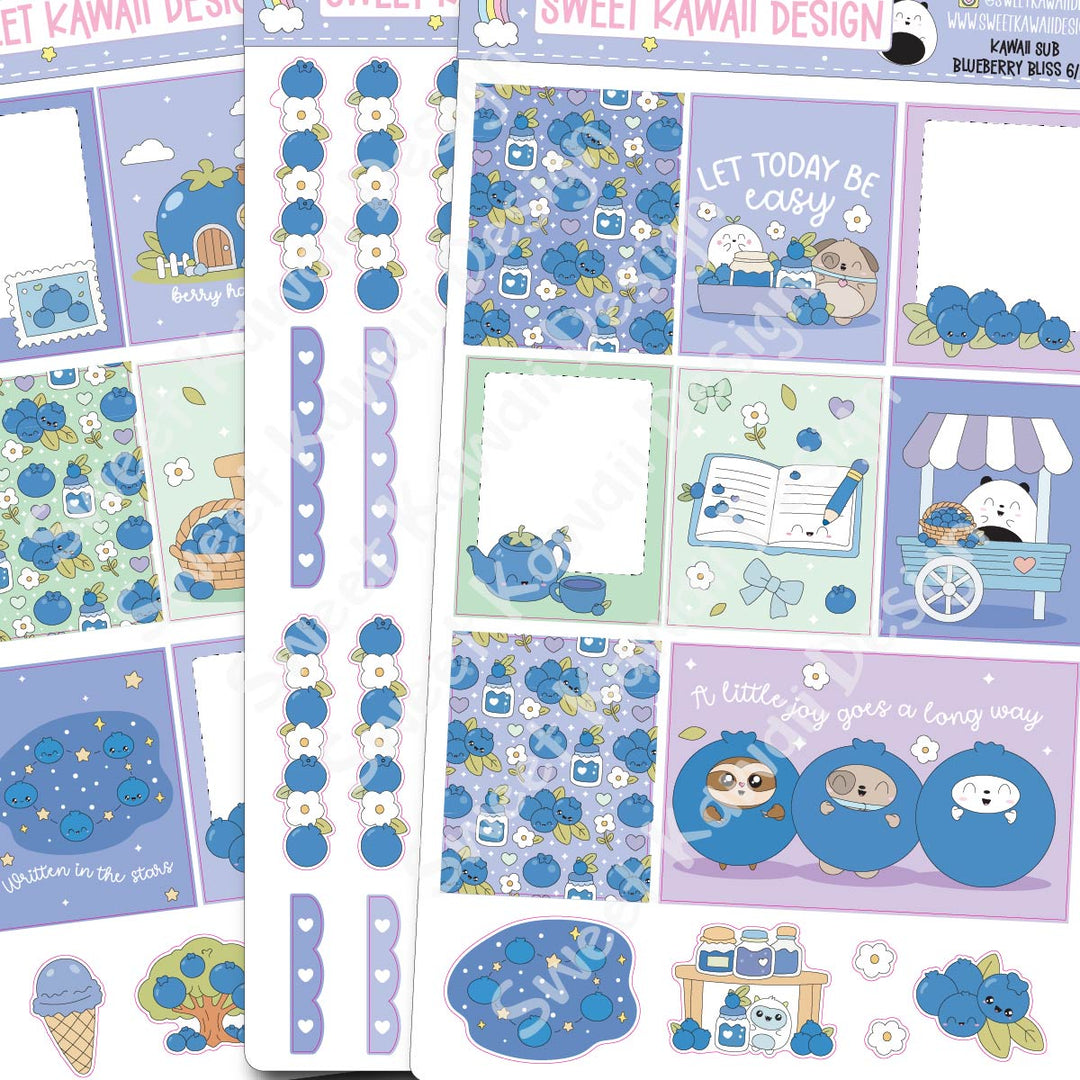 Overstock Sale - Kawaii Sub Kit (Single Purchase) - Blueberry Bliss