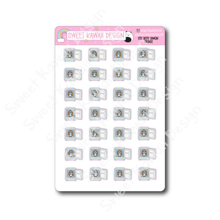 Kawaii Simon Stickers - Fridge