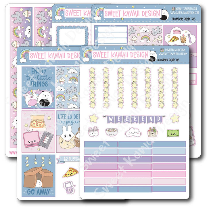 Weekly Kit - Slumber Party - SIZE OPTIONS AVAILABLE