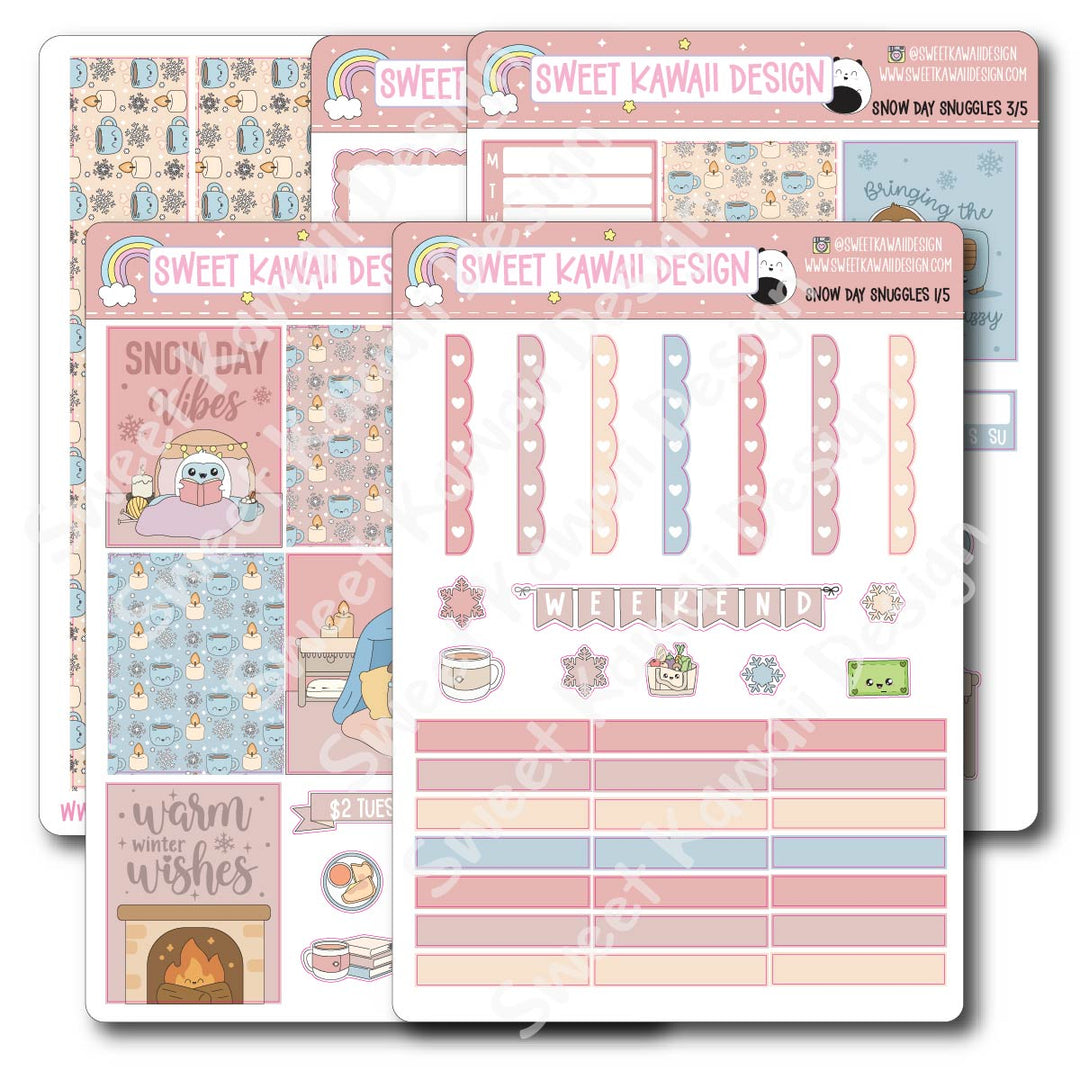 Weekly Kit - Snow Day Snuggles - SIZE OPTIONS AVAILABLE