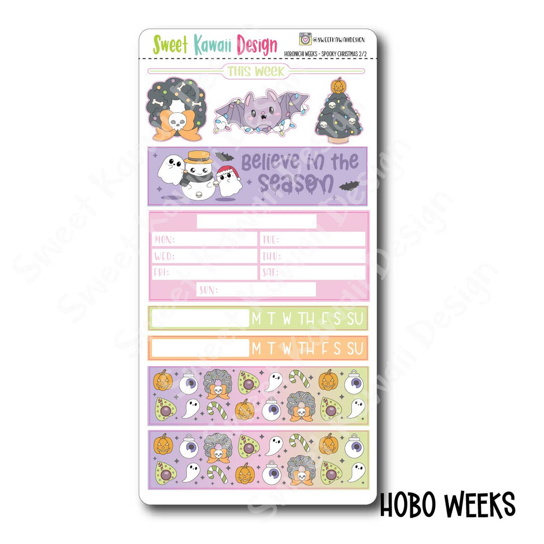 Weekly Kit  - Spooky Christmas - SIZE OPTIONS AVAILABLE