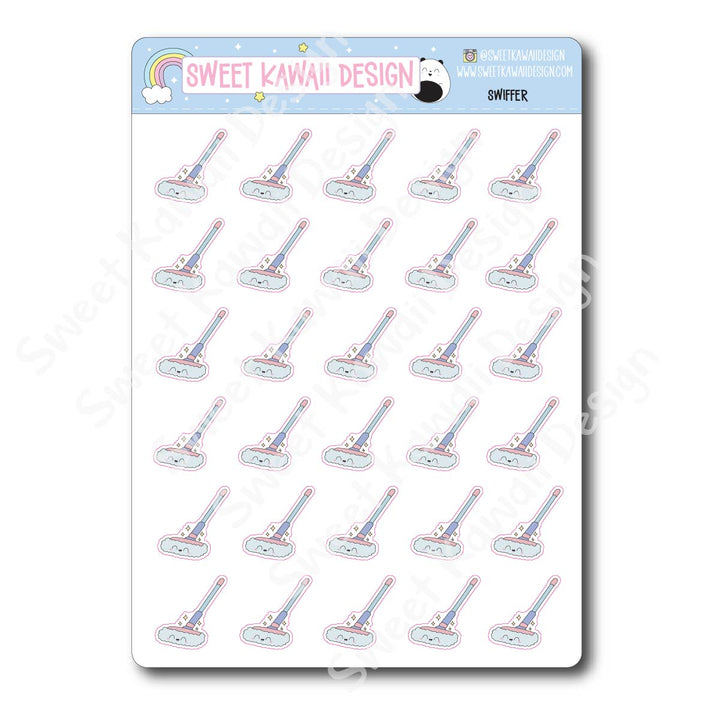 Kawaii Swiffer Stickers