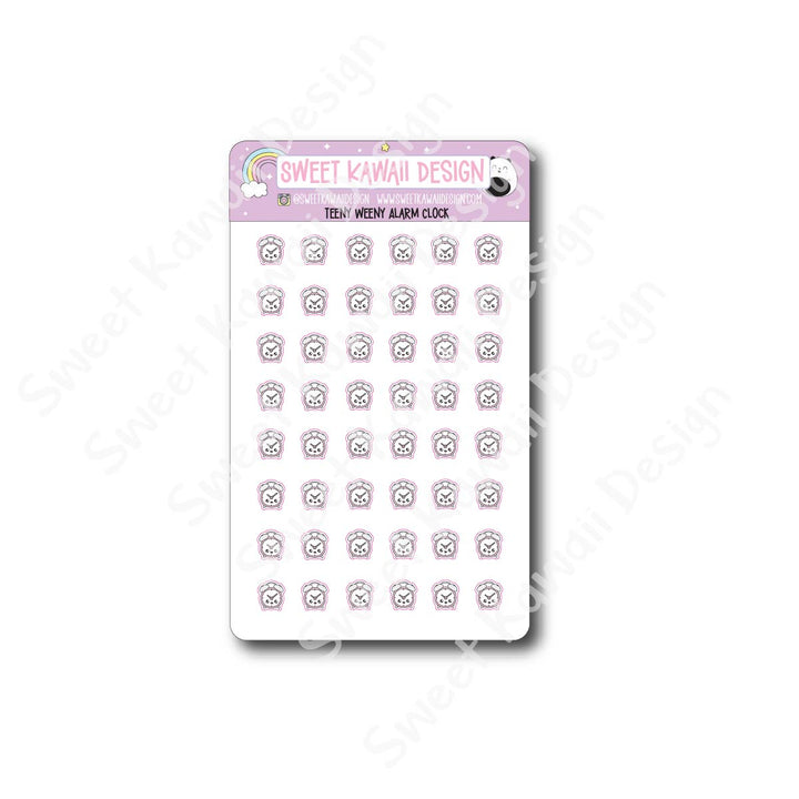 Teeny Weeny Alarm Clock Stickers