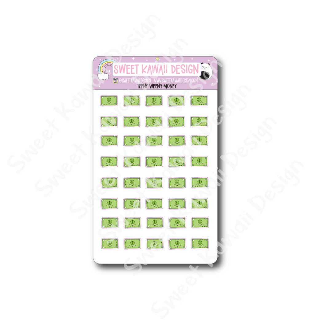 Teeny Weeny Money Stickers