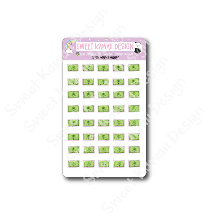 Teeny Weeny Money Stickers