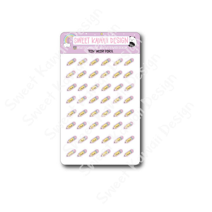 Teeny Weeny Pencil Stickers