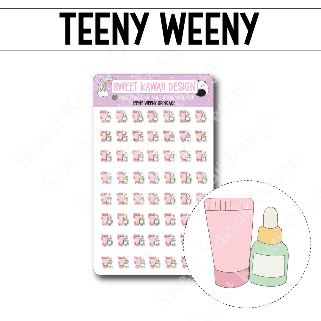 Teeny Weeny Skincare Stickers