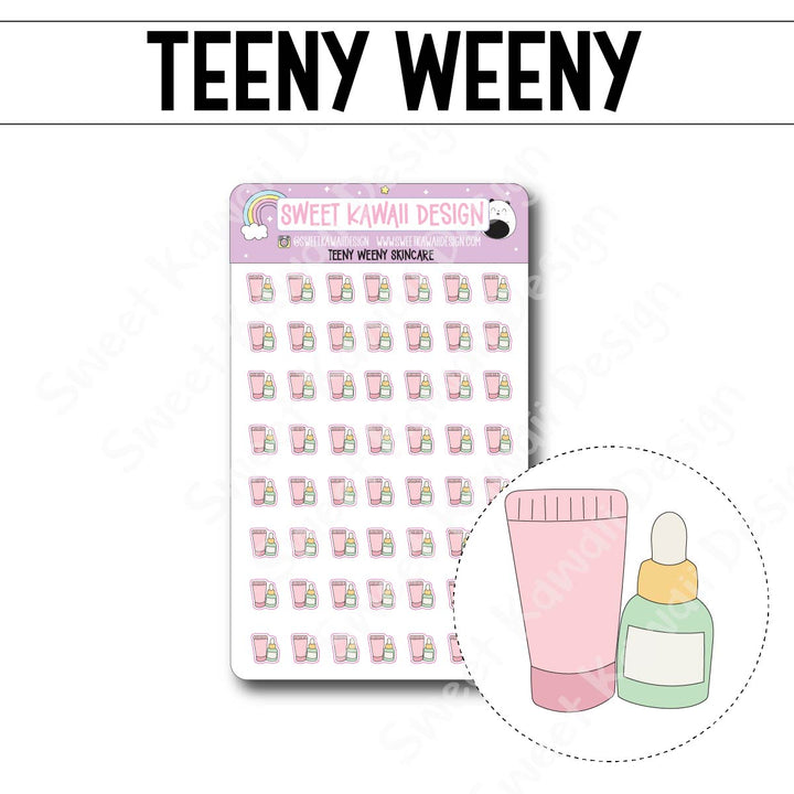 Teeny Weeny Skincare Stickers