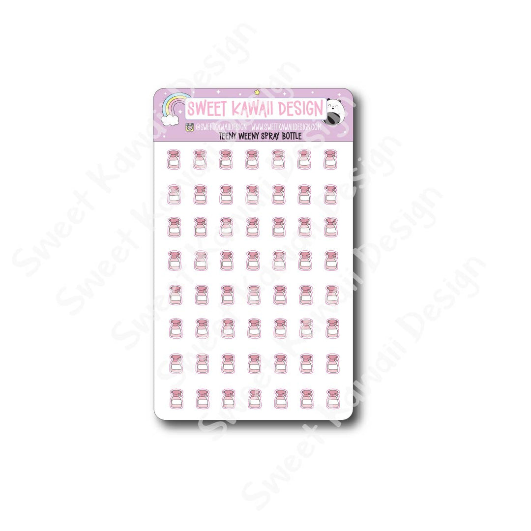 Teeny Weeny Spray Bottle Stickers