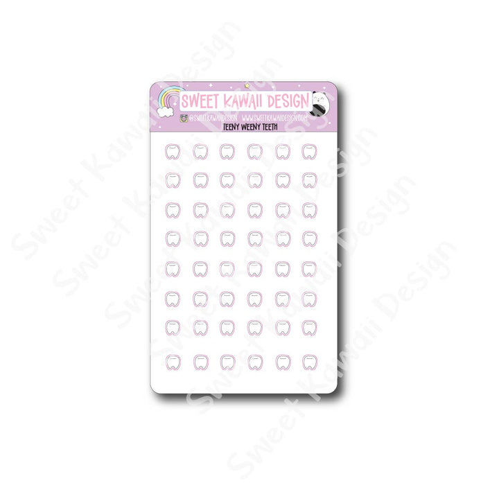 Teeny Weeny Teeth Stickers