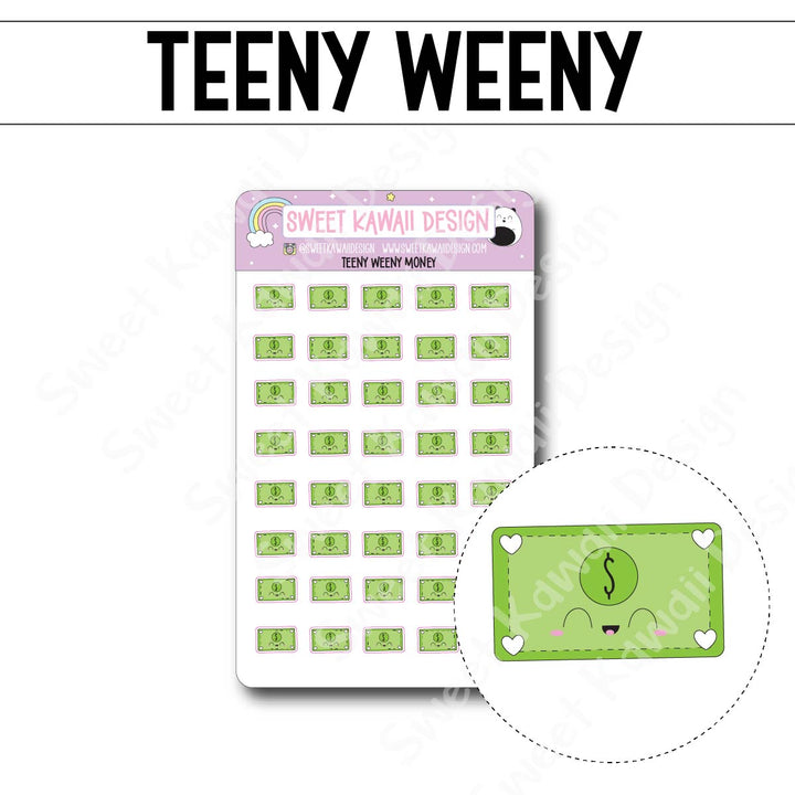 Teeny Weeny Money Stickers