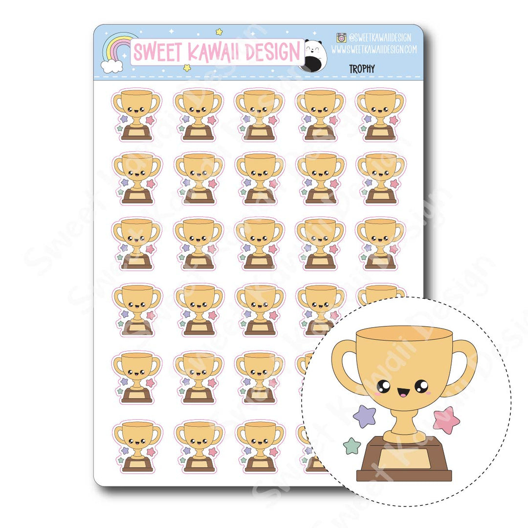 Kawaii Trophy Stickers