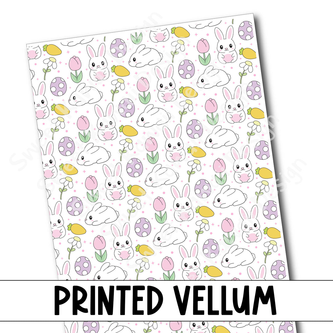 Printed Vellum - Easter