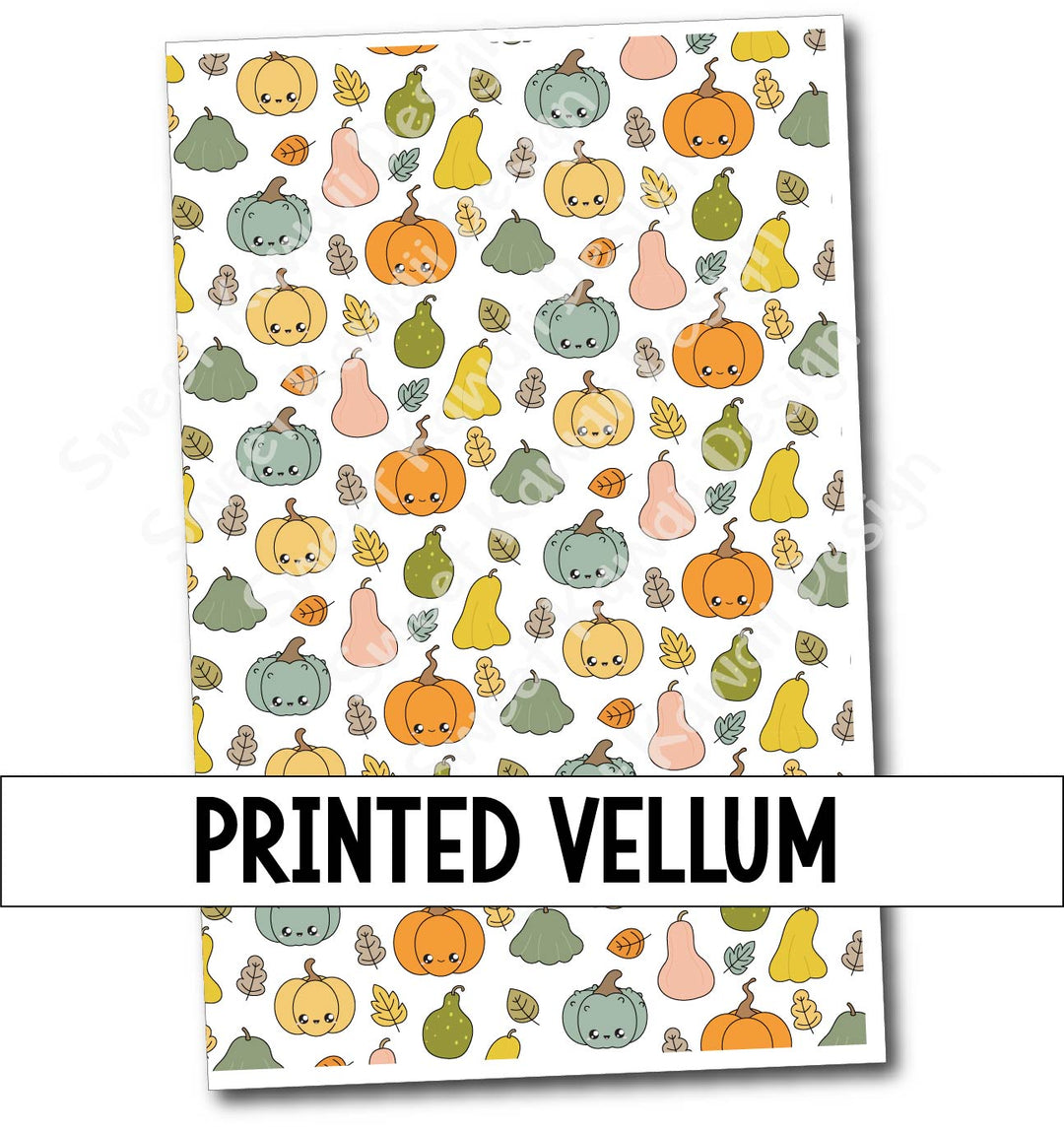 Printed Vellum - Gourd Vibes