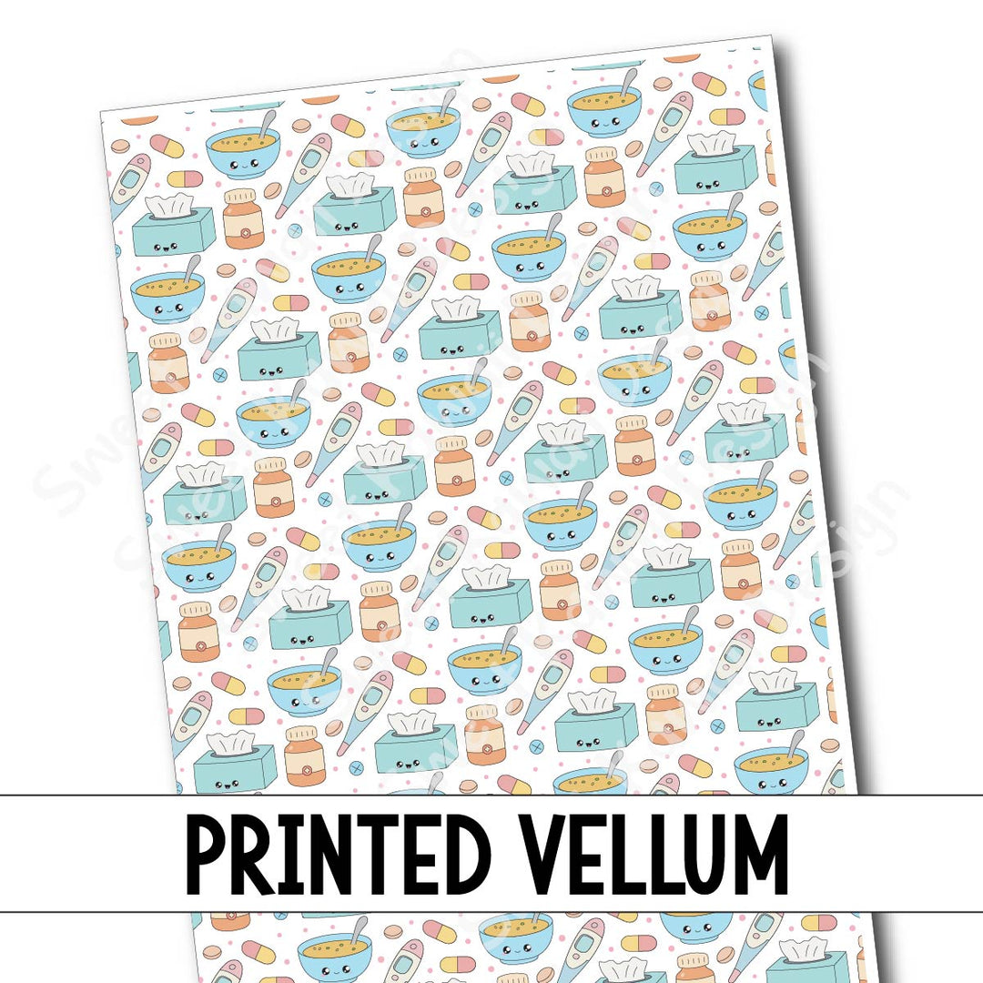 Printed Vellum - Send Soup