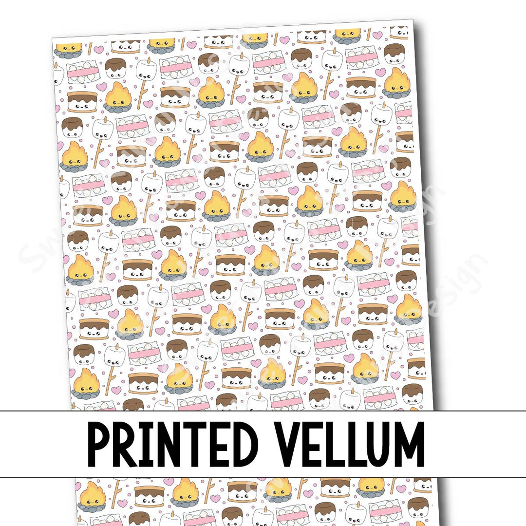 Printed Vellum - S'more the Merrier