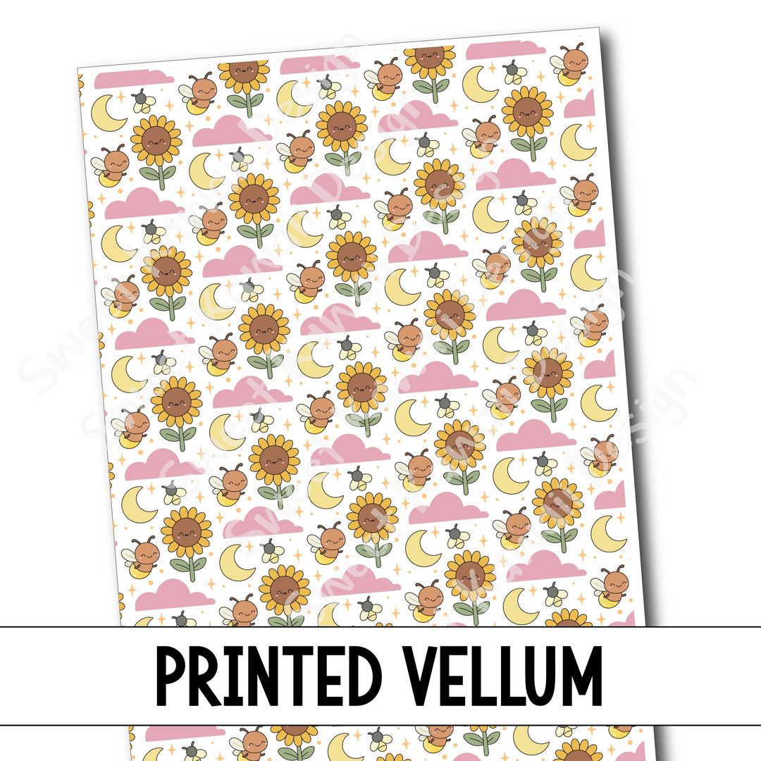 Printed Vellum - Golden Hour